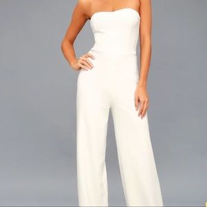 Lulus White Jumpsuit